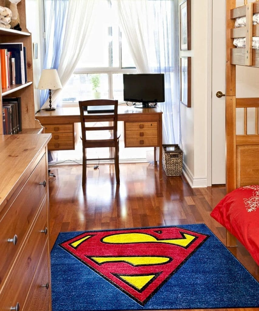 Batman Batcave Logo Rug | Rug Rats
